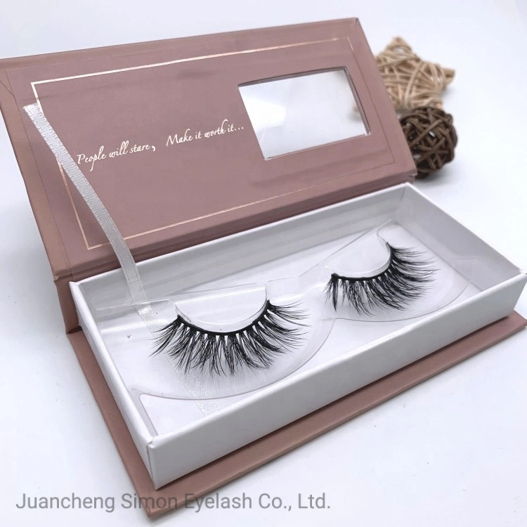 Wholesale Private Label Logo Lash 25mm 3D Mink False Eyelash Vendor with Private Box Custom Packaging