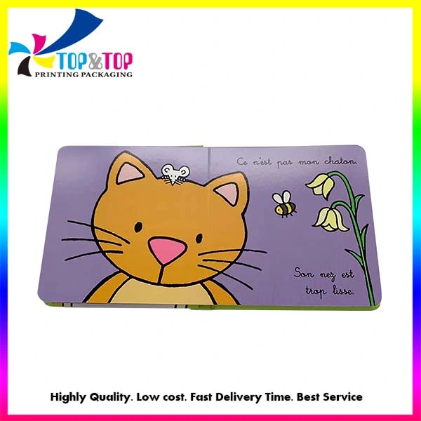 Newly Released Children Promotional Comic Board Book Cheap Children Cardboard Book Printing