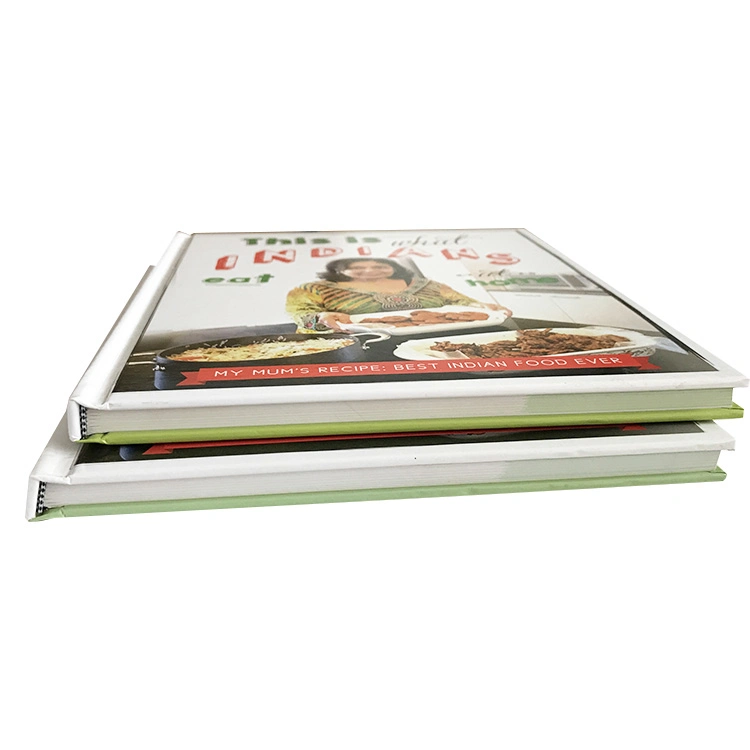 Factory Custom Color Softcover Food Recipe Book/Booklet /Cookbook/Menu Printing