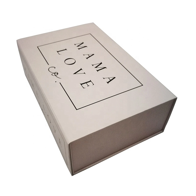 Cmyk Print Custom Folding Magnetic Gift Packaging Paper Box
