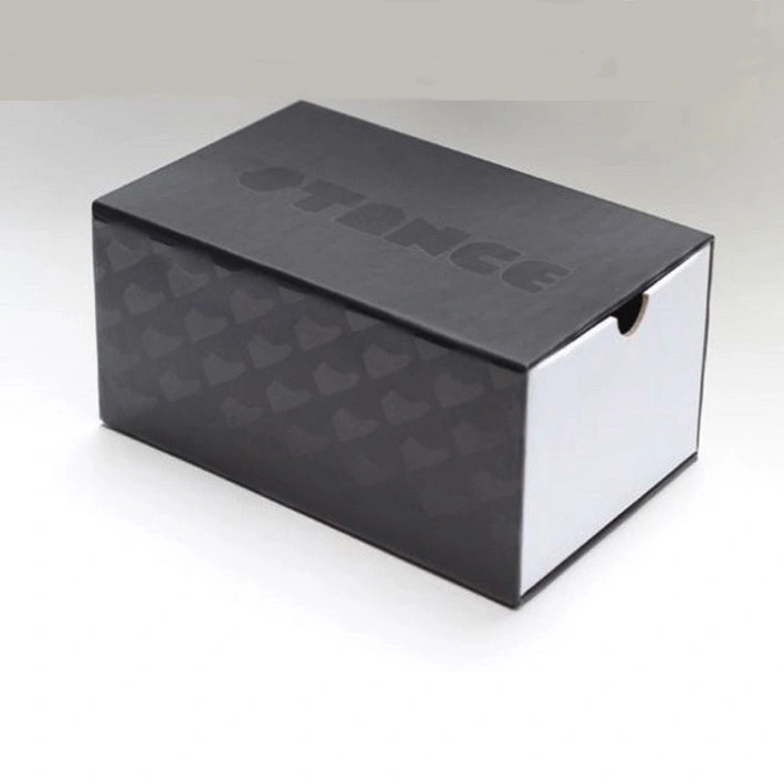 Custom Holographic Foil Logo Folding Paper Box, Hologram Cosmetic Packaging Box