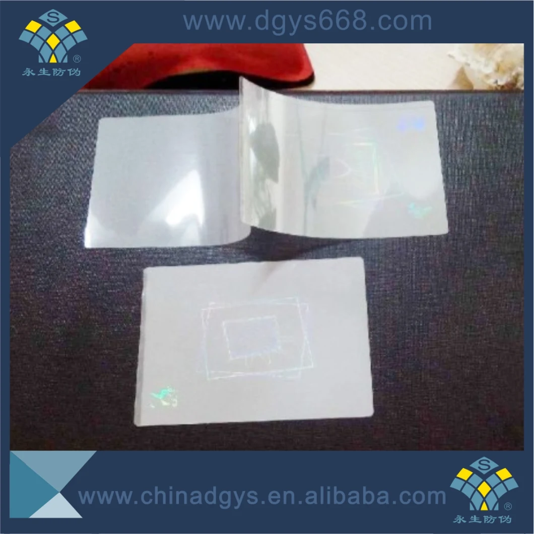 Custom Transparent Hologram Label Printing in China