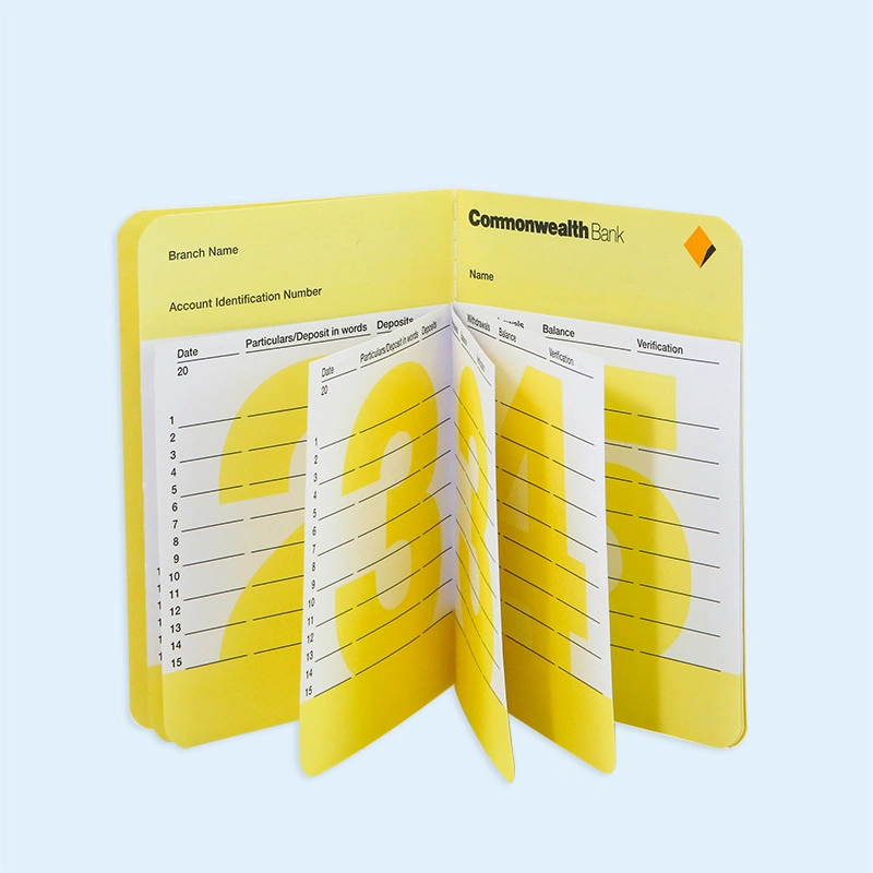 Print on Demand Companies in China for Custom Printed Booklets, Bank Receipt Booklets