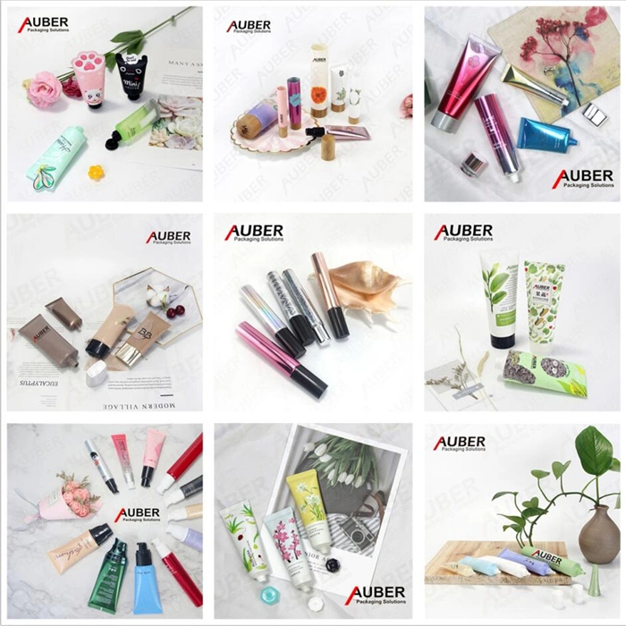 D40mm Color Gradual Change Custom Cosmetic Packaging Plastic Products