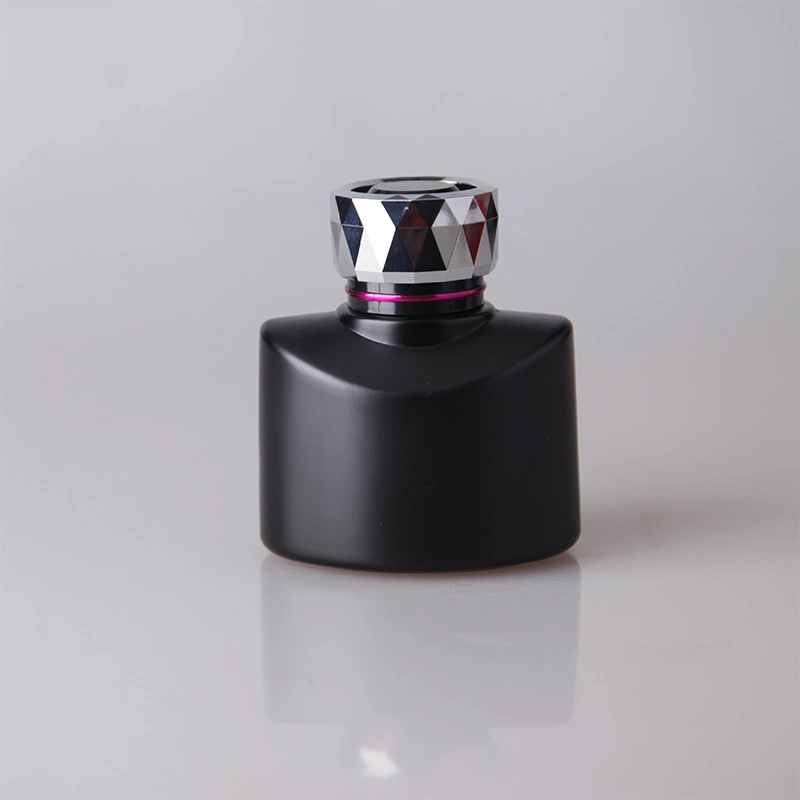 Custom Cosmetic Packaging Bottles Luxury Crystal Glass Perfume Bottle 100ml