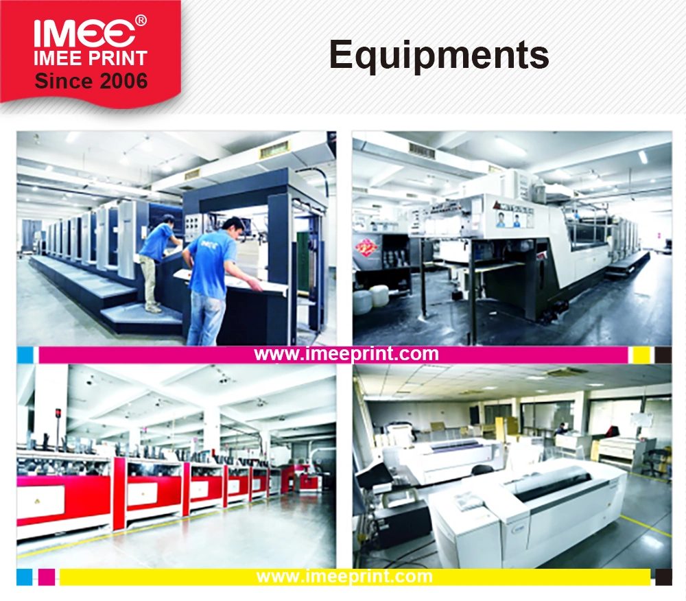 Imee Printing Custom Booklet Softcover Stapled Saddle Stitch Bound Book