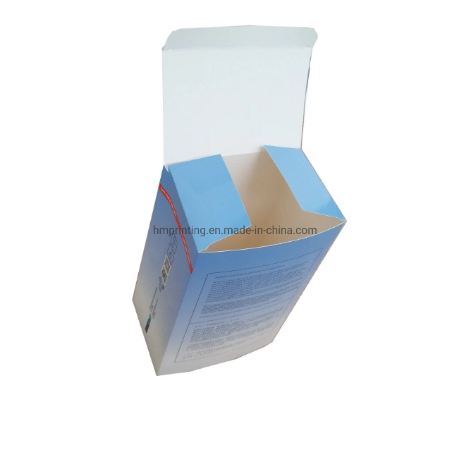 Printed Moisture Lotion Cardboard Paper Box Cosmetic Packaging Beauty Box Custom