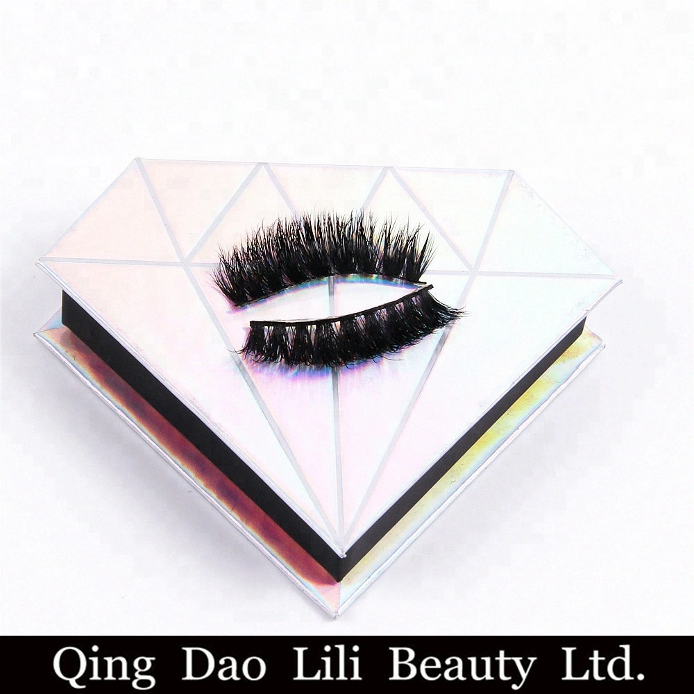 Eastmermaid Soft Strip Lashes Custom Box Print Private Label Luxury Bling Boxes 3D Silk Eyelashes