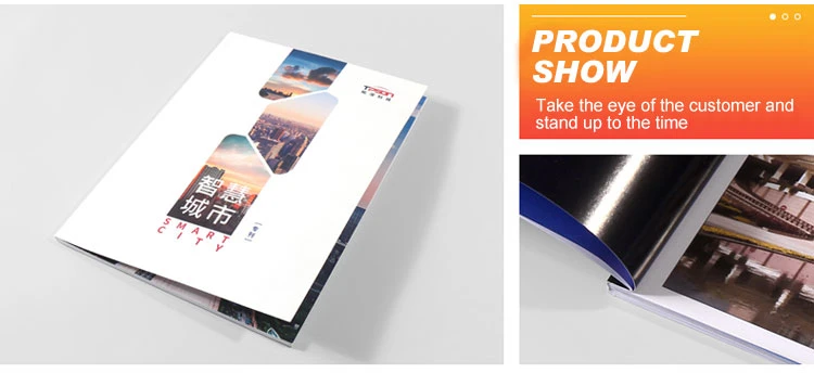 Custom Printing Company Profile Folding Paper Brochure Printing