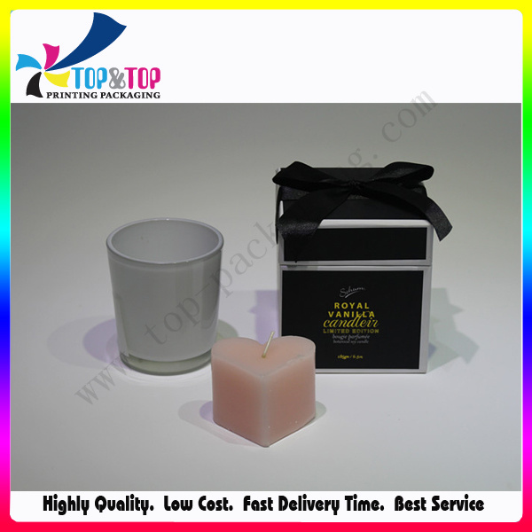Wholesale Candle Packaging Box Matte Lamination Cosmetic Packing Box