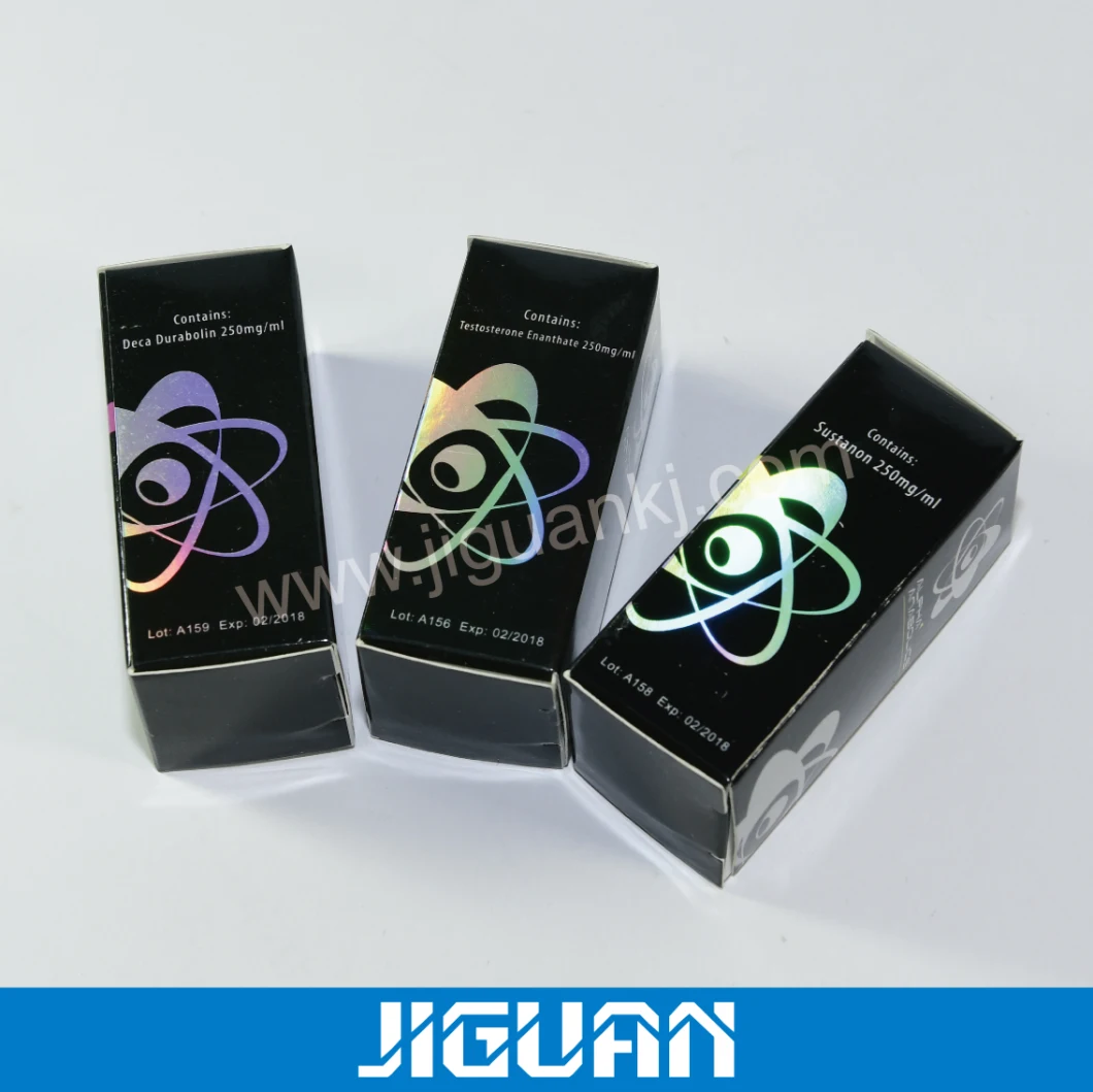 Custom Printing 10ml Vial Package Folded Small Packing Paper Box