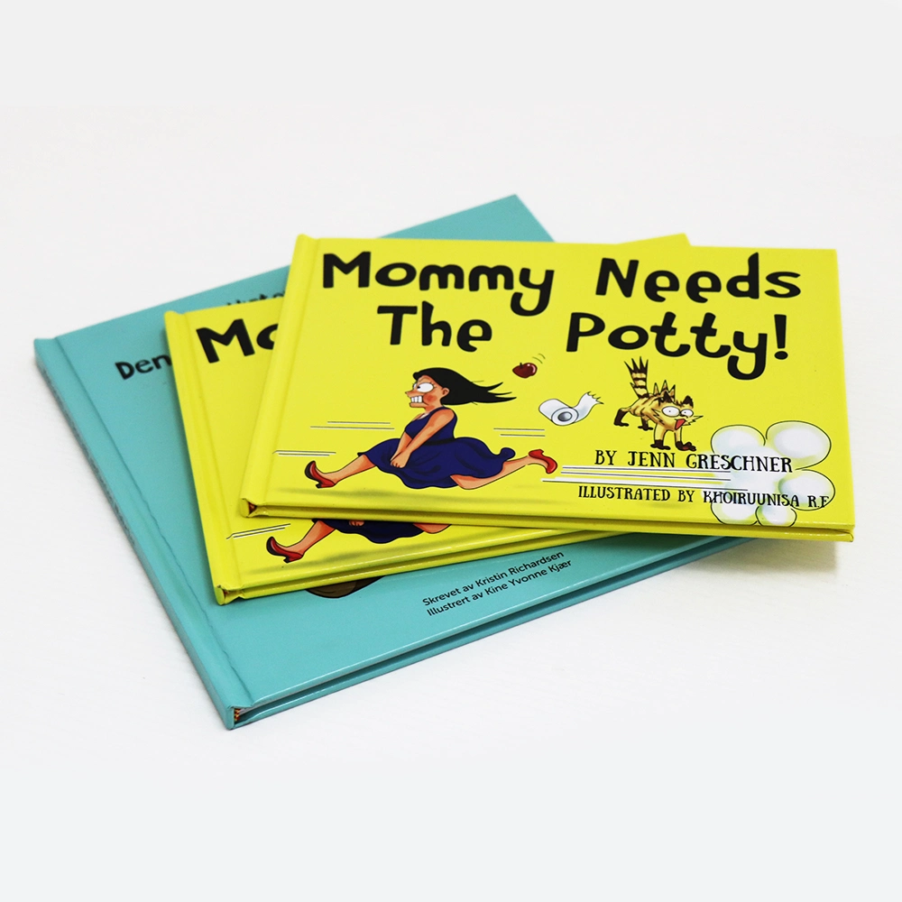 OEM Cartoon Cardboard Printing Baby Memory School Book