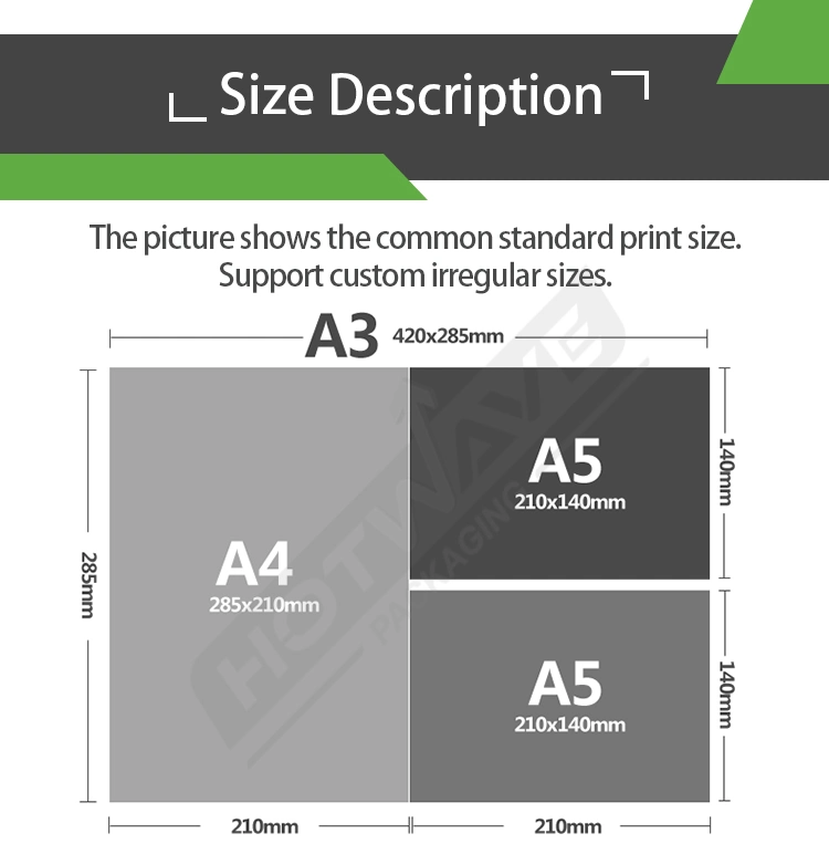 Custom Design Printing Service Flyer Booklet Brochure Catalogue Printing