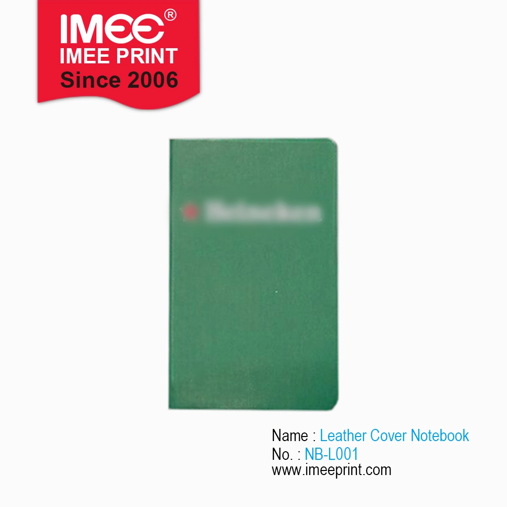Imee Printing China Diary Printing Leather PU Cover Notebook