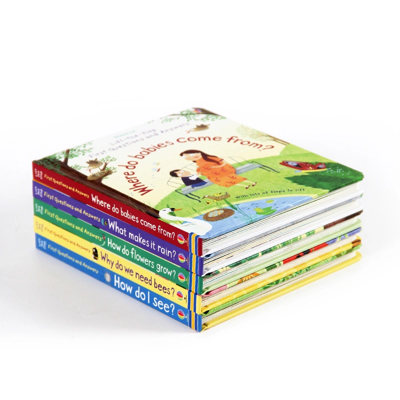 Kp Wholesale Custom Children's Bedtime Story English Stories Board Book for Children