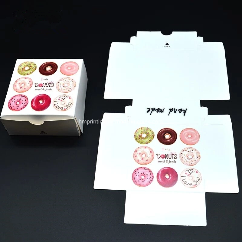 Custom Snack Box Packaging Food Grade Cardboard Box with Full Color Printing