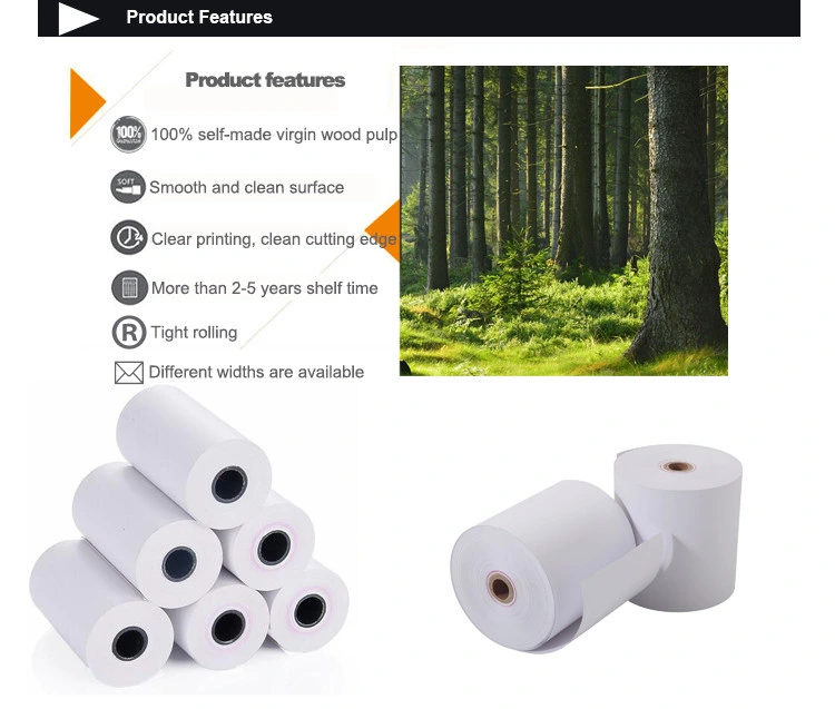 ATM Printing Paper China Thermal Paper Roll with Competitive Price
