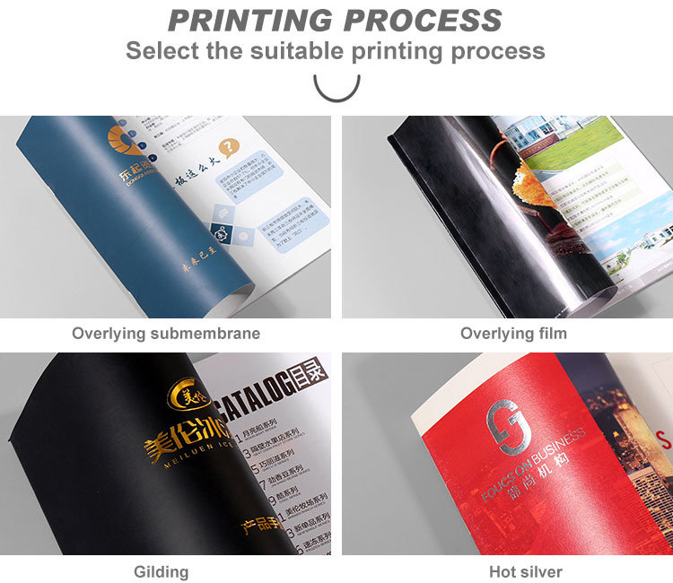 Cmyk Printing Brochure Folded Advertising Leaflet A4 Booklet
