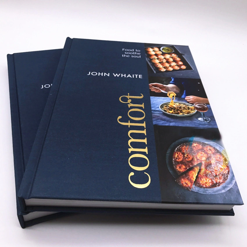Customized Printing High Quality Books, Hardcover Cookbook Xiamen