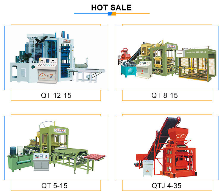 Qt6-15 Automatic Block Machine with Competitive Price and Good Warranty