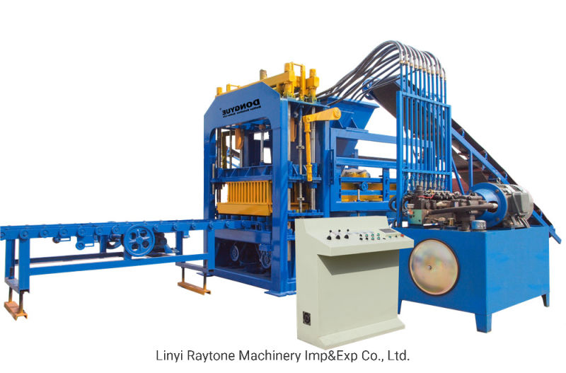 Qt4-15 Fully Automatic Paving Solid Hollow Block Making Machine Brick Production Line