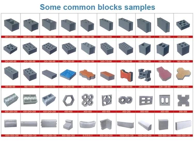 Hydraulic Block Machine, Building Block Machine