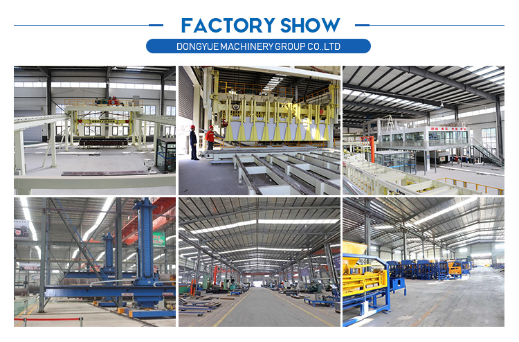 Automatic AAC Block Production Line