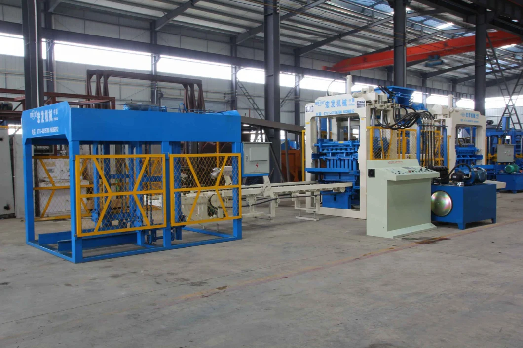 Cement Brick Making Machine  Concrete Hollow Paving Block Making Machine in Building Material Machinery 