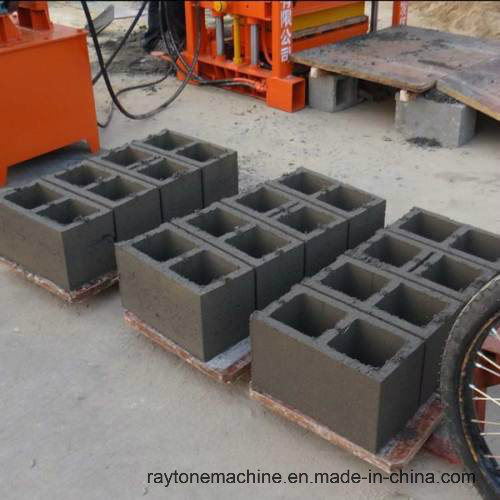 Qt4-24 Manual Hollow Concrete Block Machine Cement Brick Making Machine
