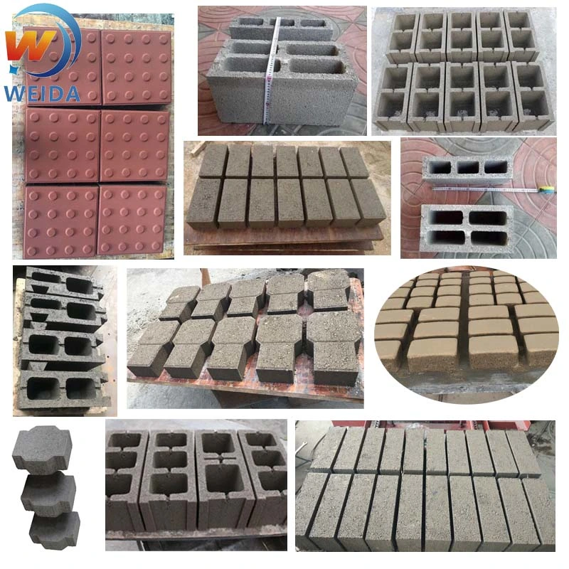 Hydraulic Pressure Block Making Machinery Qt4-15 Concrete Brick Block Making Machine Price