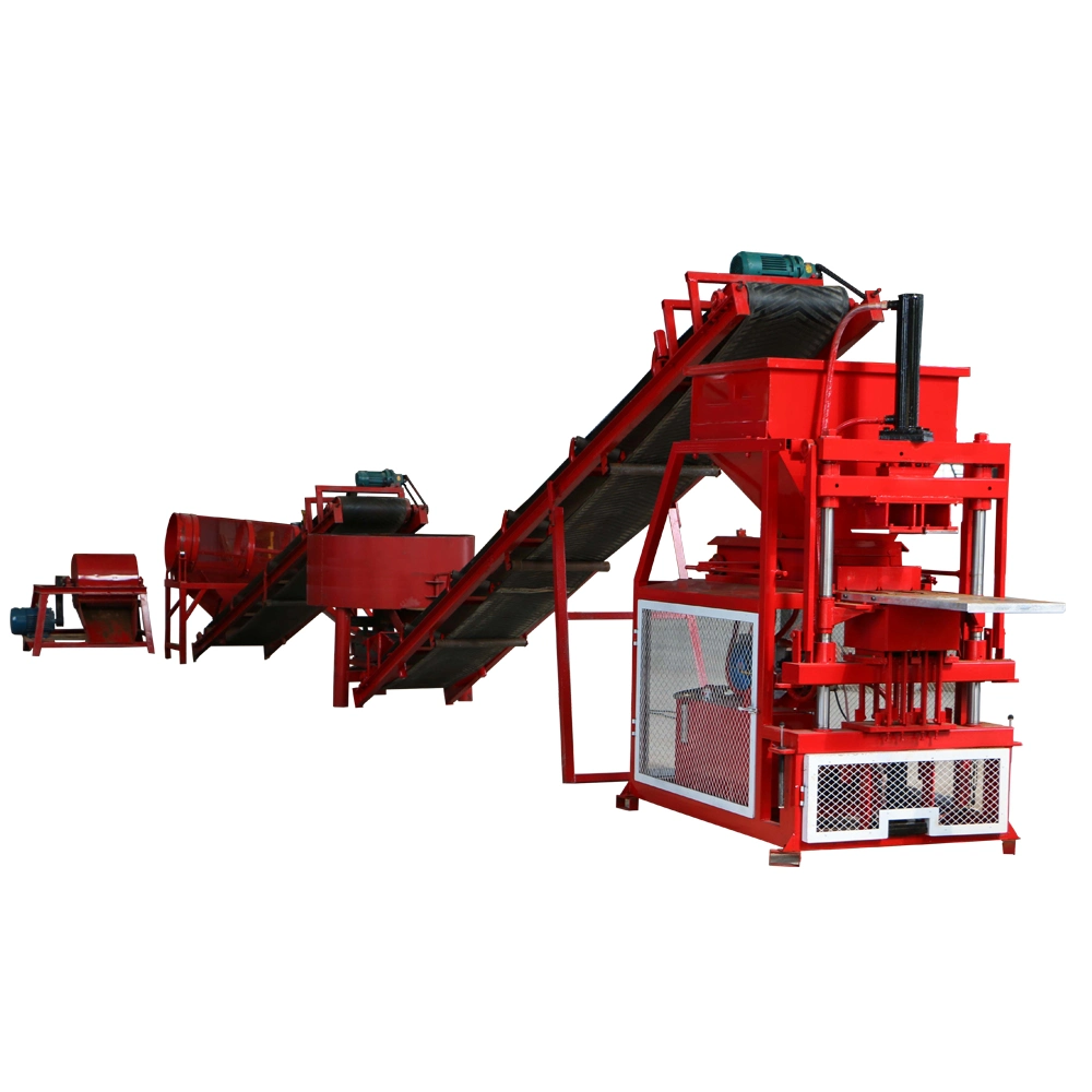 Cy2-10 Semi-Automatic Engine Block Machine Double Compressed Earth Soil Brick Machine