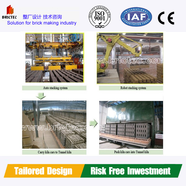 Automatic Clay Brick Making Machine for Brick Producing