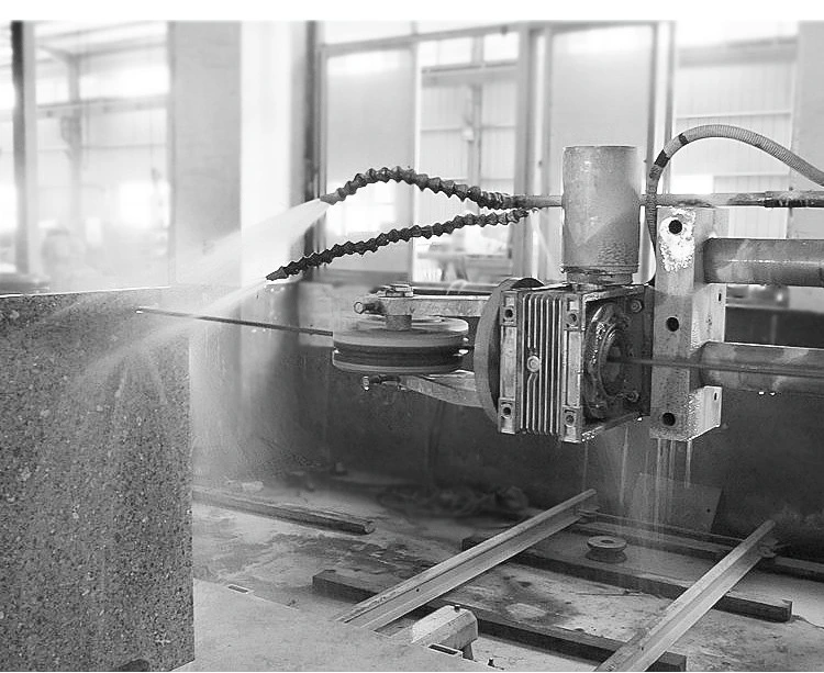 Stationary Stone Cutting Machine for Granite Square Block