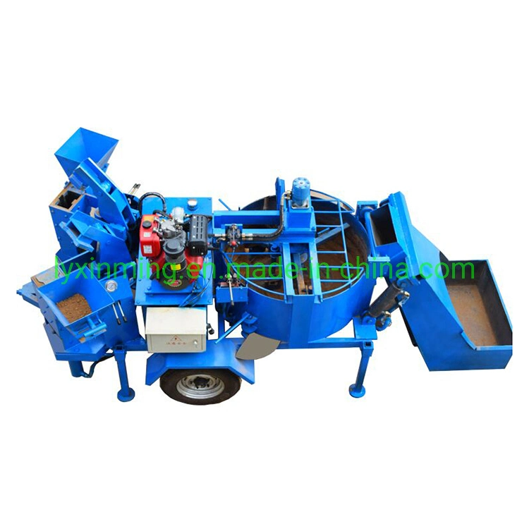 Wide Used Xm4-10 Clay Block Brick Making Machine with Stabilised Soil Block Making Equipment