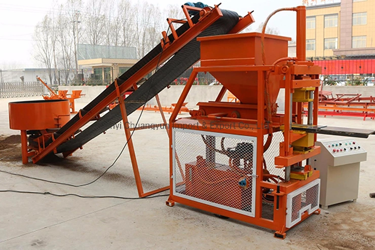 Cy2-10 Automatic Hydraulic Soil Cement Brick Machine Pavers Brick Machine Manufacturer
