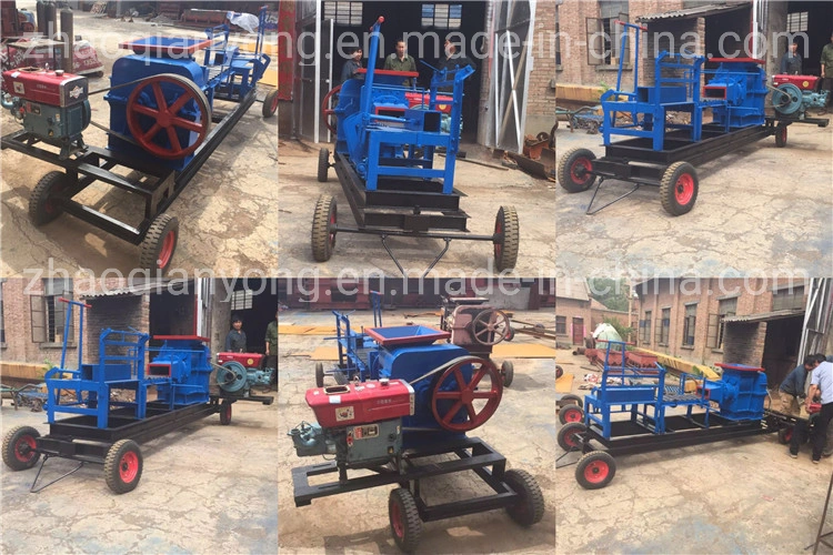 Small Auto Manual Clay Moulding Brick Press Machine, Soil Brick Making Machine