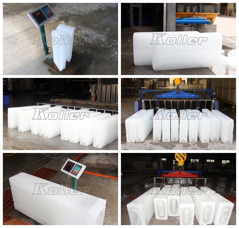 Easy to Operate 3 Tons/Day Containerized Ice Block Maker Machine