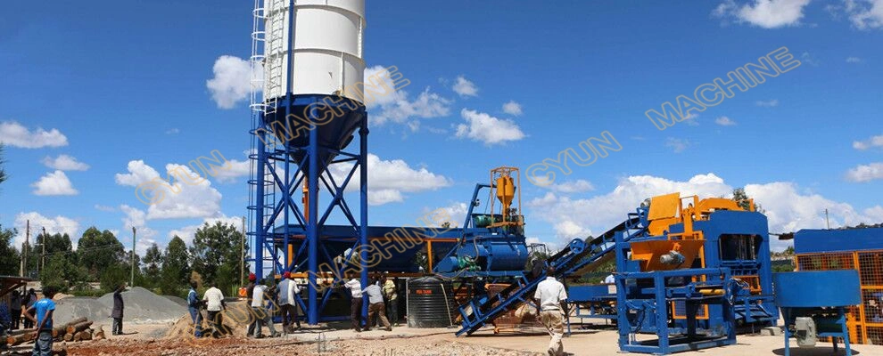 Qt6-15 Full Automatic Cement Hydraulic Block Machine in Zambia