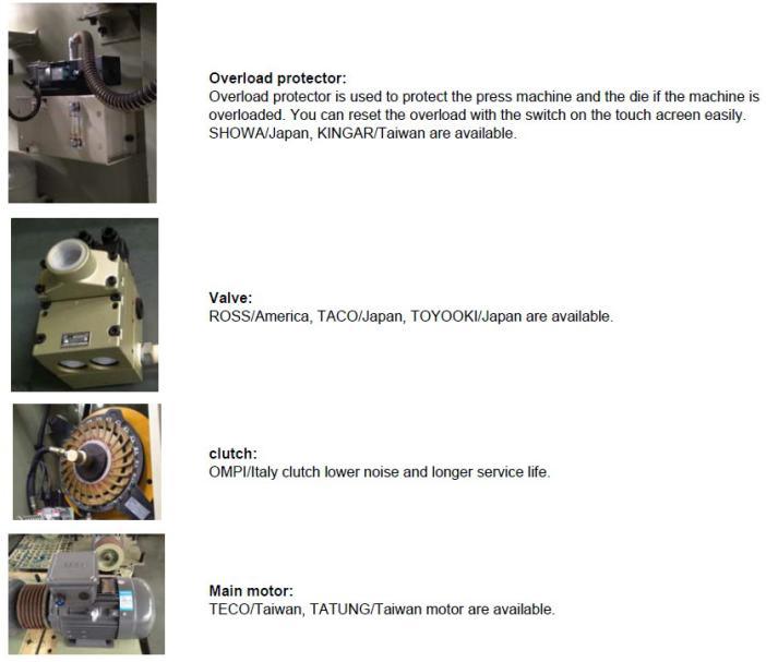 160ton C-Frame Single Crank Press Machine/Press/Power Press
