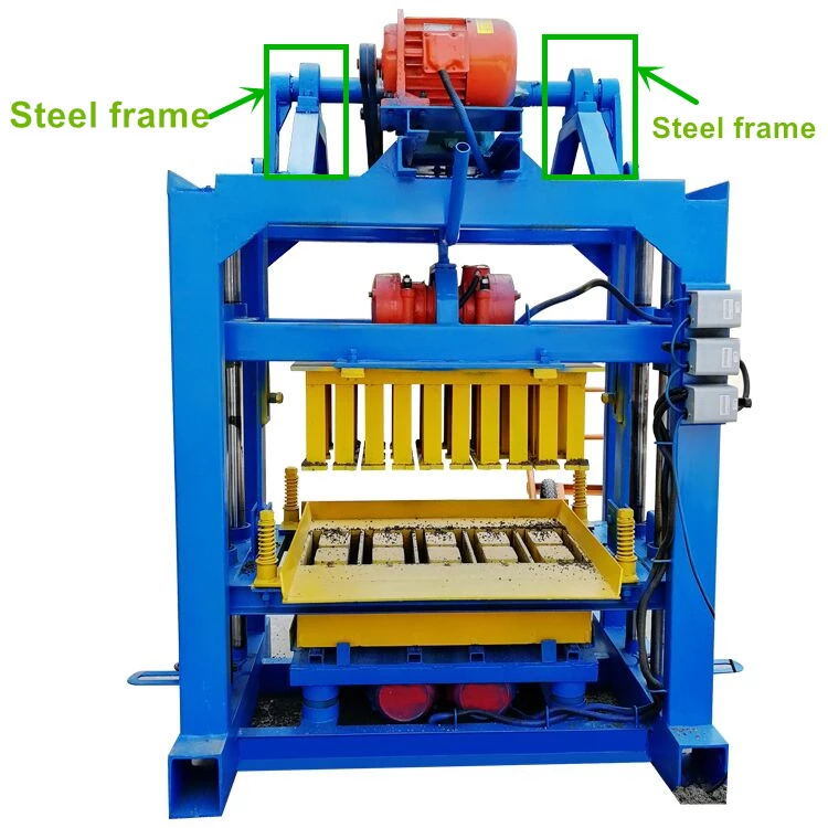 Qt4-40 Cheap Manual Concrete Block Making Machine with Small Capacity