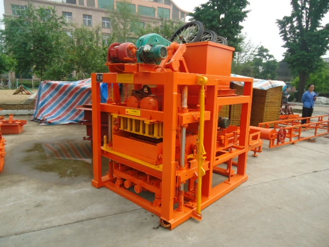 Shengya Factory Price Qtj4-26 Semi-Automatic Cement Hollow Block Paving Block Making Machine