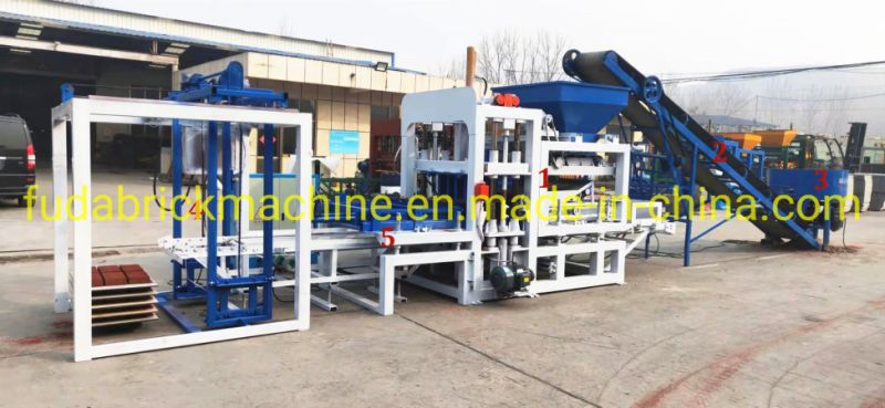 Fully Automatic Hydraulic Concrete Hollow Paving Paver Brick Cheap Hydraulic Building Pressure Cement Block Making Machine