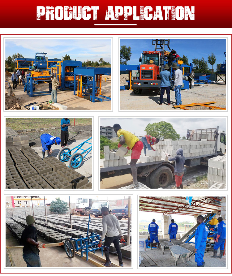 Manual Concrete Pavement Block Machine, Hollow Block Production Line for Africa Market