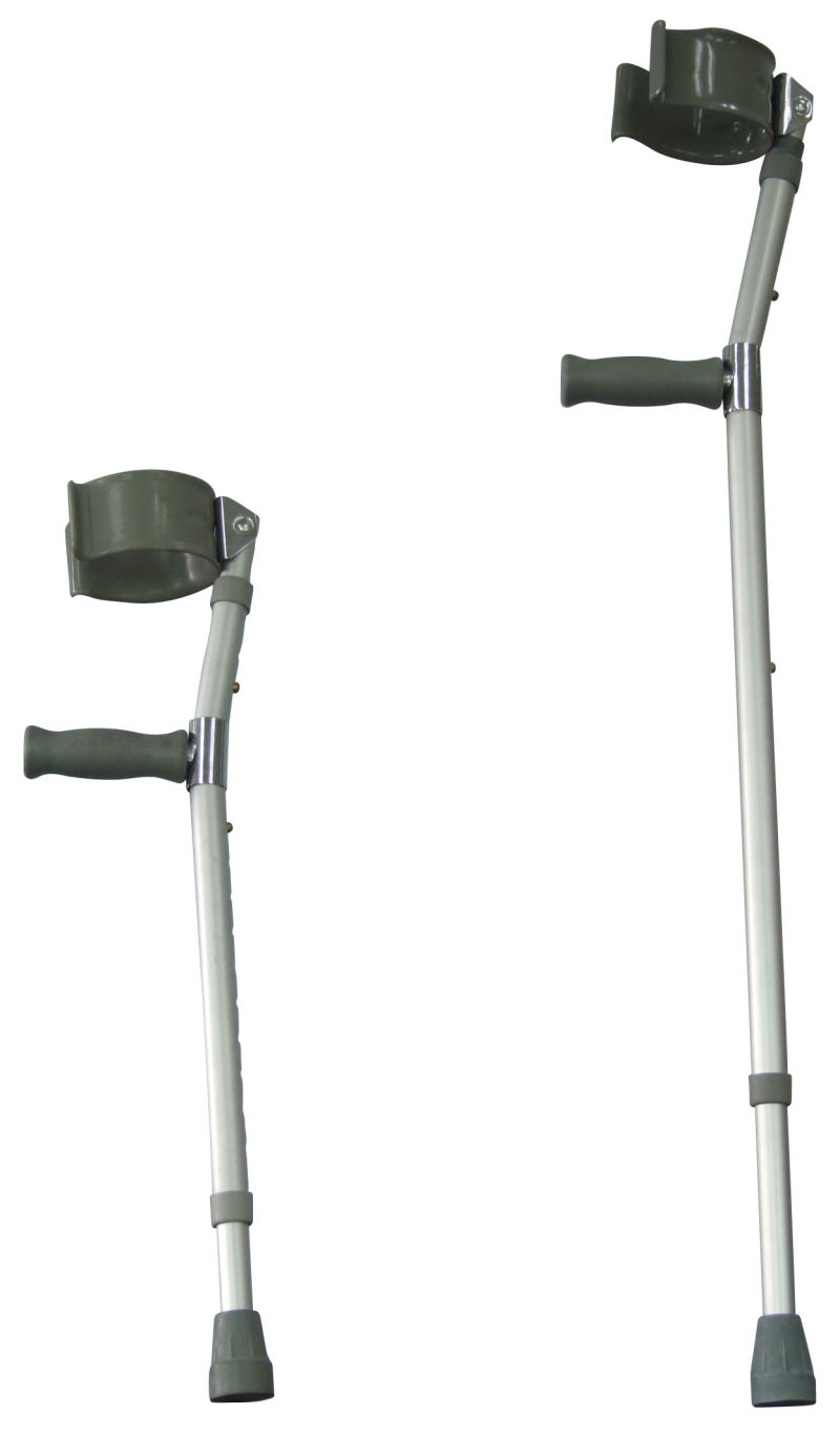 Aluminum Underarm Crutch and Height Adjustable Walking Sticks.