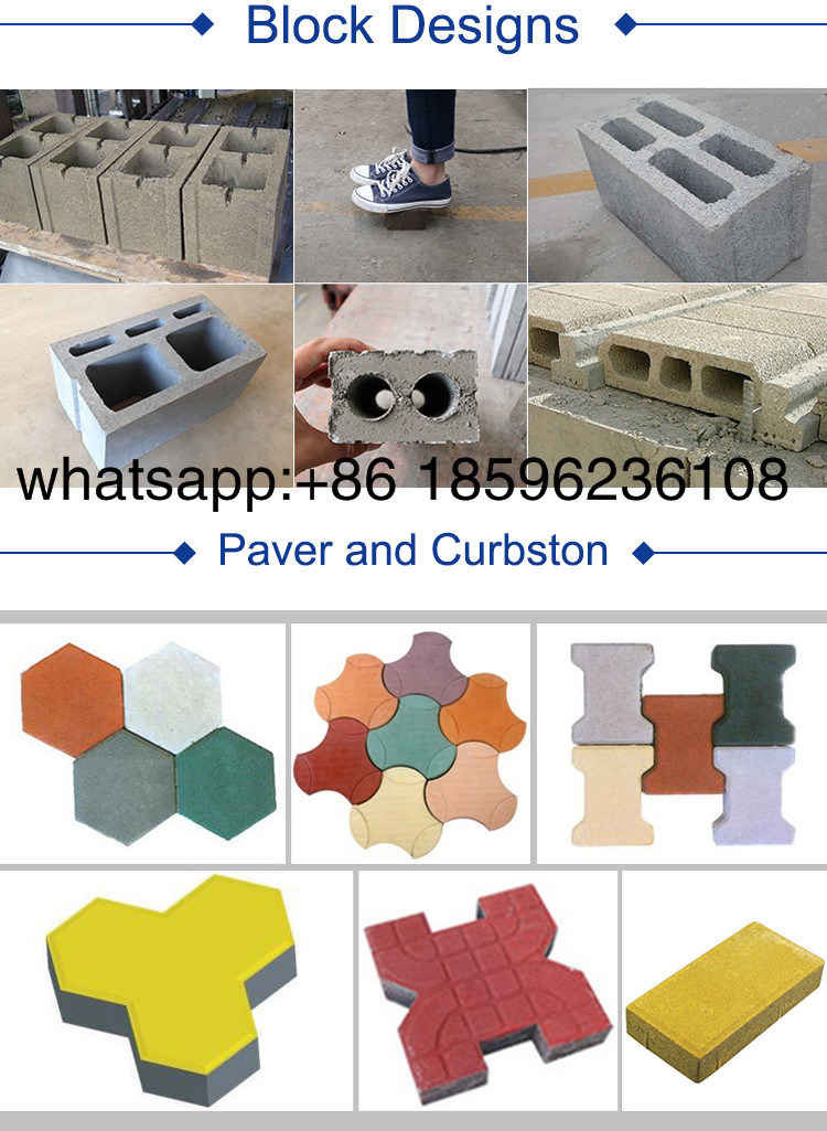 Qt4-20 Concrete Block Moulding Machine