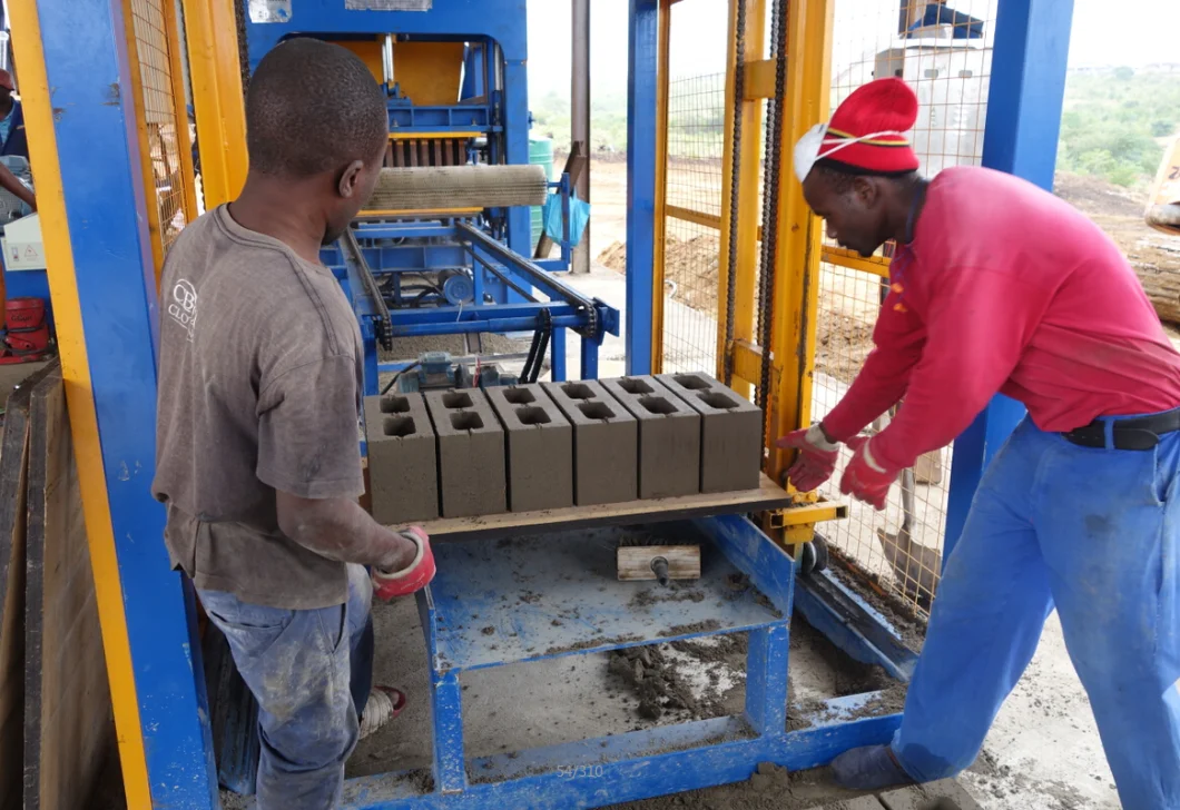 Qt12-15 Automatic Brick Block Machine Cement Brick Making Machine Red Brick Making Machine
