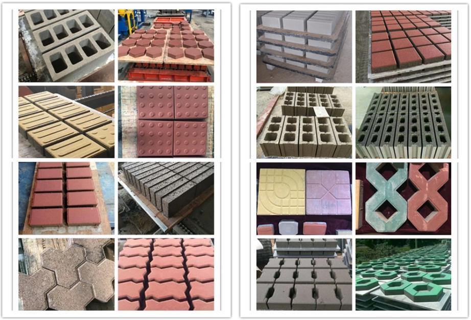 Qtj4-40 Cement Block Machine Cement Brick Making Machine Equipment From China for Small Business