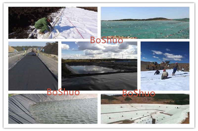 Non-Woven Geotextile for Retaining Wall Drainage Chinese Supplier Good Price
