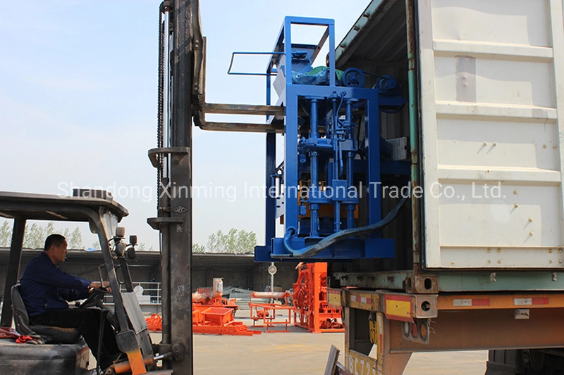 Xinming Qt40-1 Block Making Machine Paving Brick Machine in Factory