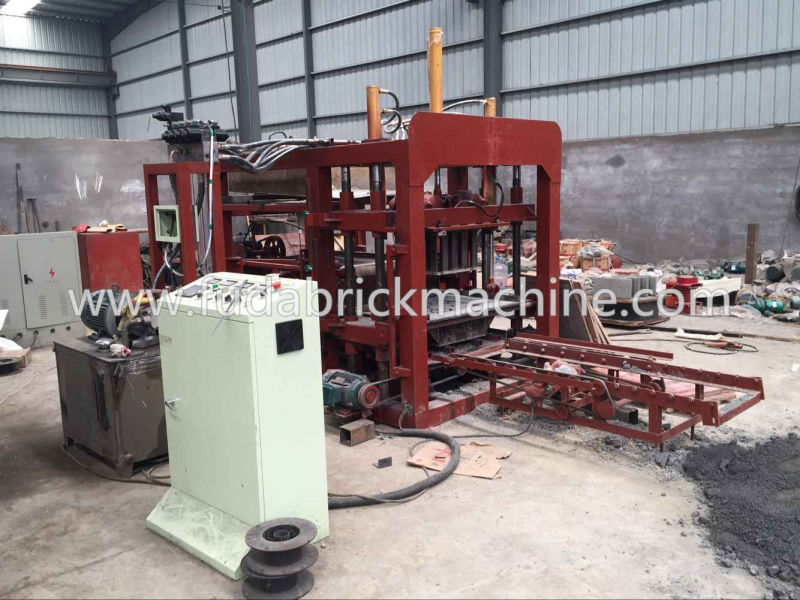 Qt4-18 Automatic Hydraulic Brick Press Machine